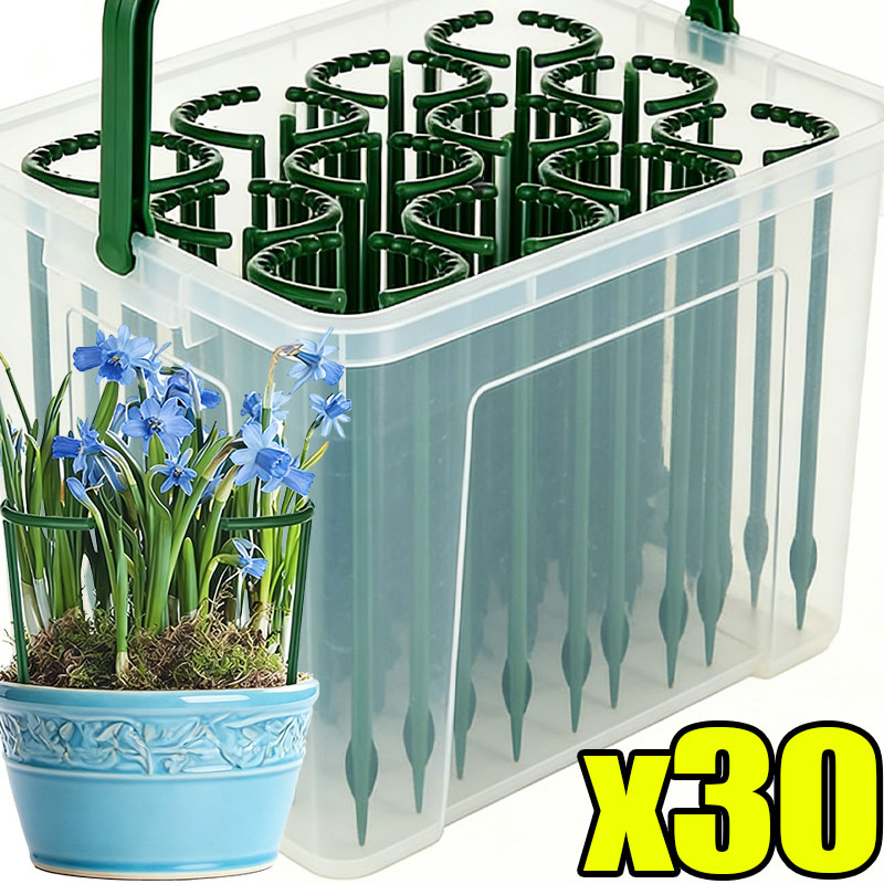 Bonsai Garden Tools - Support de plante en plastique semi-circulaire