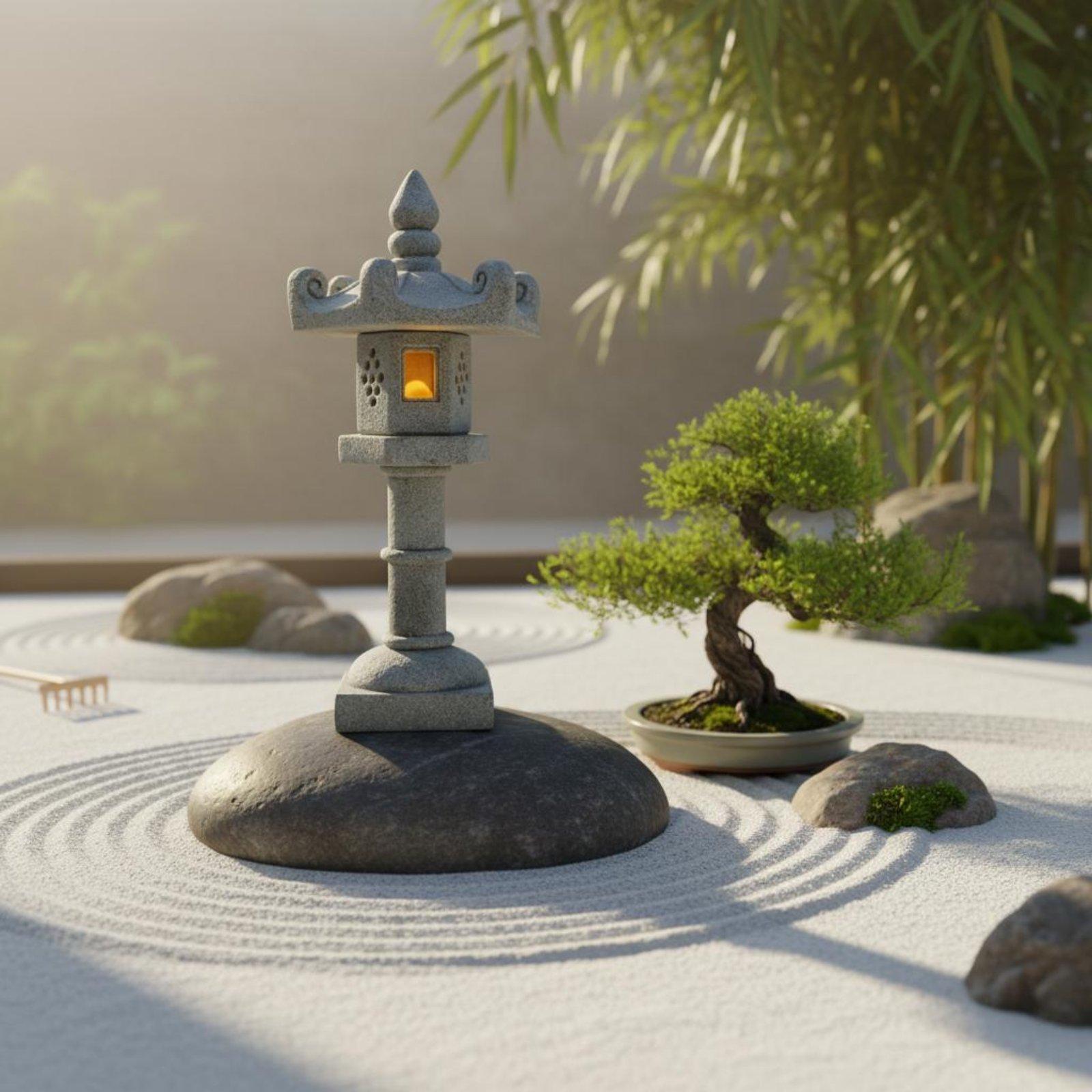 Lanterne de jardinage, lantern - Bonsai Garden Dc avis et prix